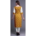 thumbnail image 4 of Bimba Robe Kurti Longue en Coton Imprimé Tunique Droite Robes pour Femmes Haut Indien-Moyen, 4 of 6