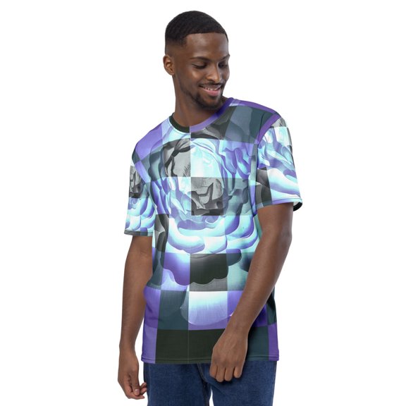 Rose Line Flowers Men's t-shirt (XS)