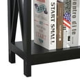 thumbnail image 2 of ZENSTYLE Console Table Entryway Simple Style Wood Side Display Black, 2 of 9
