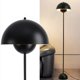thumbnail image 1 of Lámpara de pie COSYLUX negro mate 160 cm estilo industrial 110 V, 1 of 6