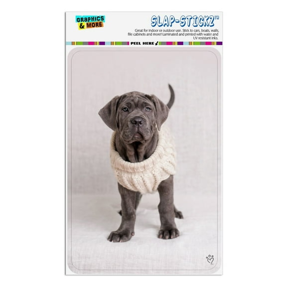 Neapolitan Mastiff Dog Nifty Sweater Home Business Office Sign