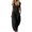 *Black, variant on VBVC Women's Sleeveless V Neck Wide Leg Jumpsuit , Casual Loose Summer Long Romper For Women , Ladies' Button Down One Piece Outfit with Pockets , Black , S-2XL