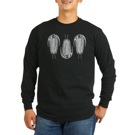 CafePress - Trilobite Long Sleeve Dark T Shirt - Long Sleeve Dark T-Shirt