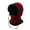Red, variant on Unisex Pure Color Plush Thunderhead Cap, Thermal Insulated Ear Protection Snow Cap with Windproof Design for Extreme Cold Weather, Winter Sports and Outdoor Activities