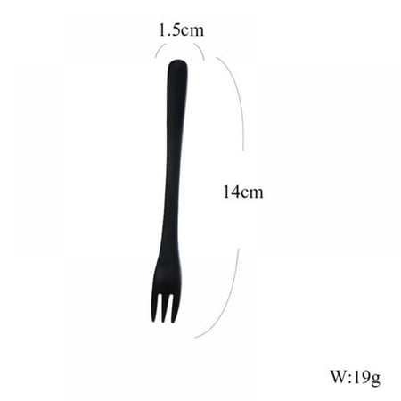

GOODLY Vintage Stainless Steel Fruit Cake Fork Tableware Kitchen Gadget Party Decor