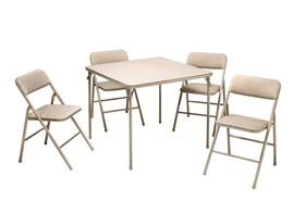 walmart 5 piece folding table and chair set