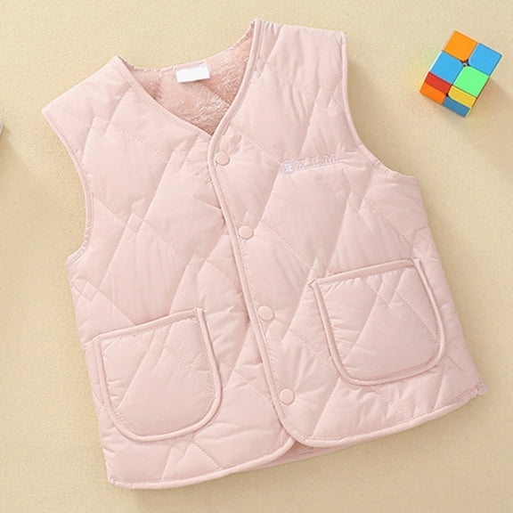 Puffer Vest Sleeveless Lightweight Outerwear Jackets & Vests Kids Winter Clothes Girls Clothing 9-10 Years