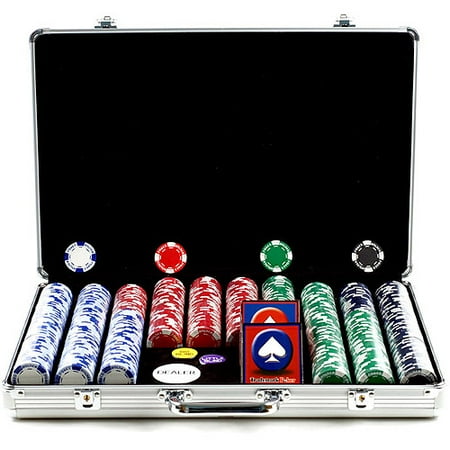 Trademark Poker 650pc 11.5g Hold Em Chips with Executive Aluminum Case