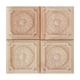 thumbnail image 2 of Calcomanía para tallado en madera, 4 piezas, apliques de cuadros tallados, calcomanías cuadradas de madera tallada, decoración de muebles, tecnología de vanguardia, 2 of 7