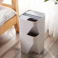 thumbnail image 6 of NUZYZ Kitchen Trash Bin Sorting Waste Recycling Storage Cooking Wet Dry Garbage Can, 6 of 8