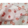 thumbnail image 4 of oneOone Silk Tabby Fabric Pomegranate Fruit Printed Fabric 1 Yard 42 Inch Wide, 4 of 4