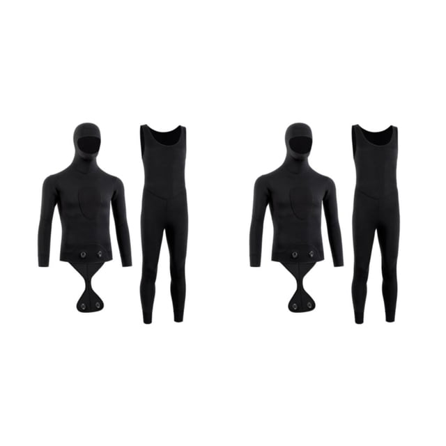 Mono de surf Sonducket a prueba de sol e impermeable 3MM negro puro L 2Conjunto