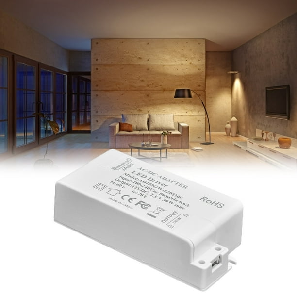 Fdit LED Power Supply,LED Driver,30W DC 12V 2.5A LED Driver Constant
