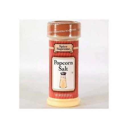 Spice Supreme popcorn salt, 8-oz. plastic shaker