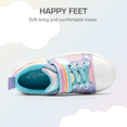 thumbnail image 5 of DREAM PAIRS Toddler Girls’ Rainbow Sneakers, Casual School Walking Shoes with Hook-and-Loop Closure for Little Kids, 5 of 6