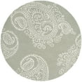 thumbnail image 4 of SAFAVIEH Bella Laurel Geometric Area Rug, Grey/Ivory, 8' x 10', 4 of 9