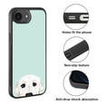 thumbnail image 2 of WIRESTER Shockproof Soft Rubber Cover Case for Apple iPhone 16e 6.1" 2025, Animal White Labrador Retriever Dog On Aero Blue Background, 2 of 5