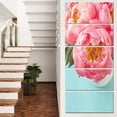 thumbnail image 1 of Design Art - Bouquet de Fleurs de Pivoine Rose Clair, 1 of 3