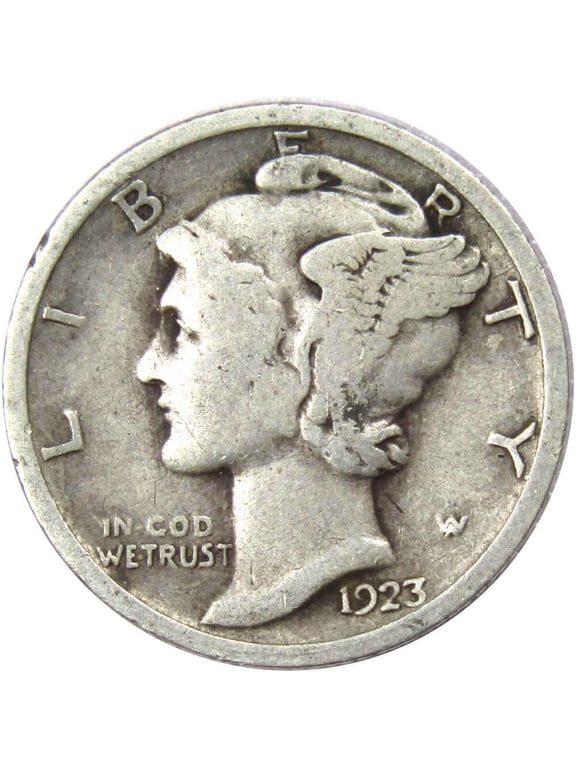 1923 Mercury Dime VG Very Good Silver 10c Coin