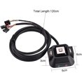 thumbnail image 4 of Desktop PC Switch, Dual USB Ports Power Reset Button Audio Microphone Port for Internet Cafes, Families, Company, etc, 4 of 5