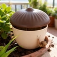 thumbnail image 2 of Beer Slug Snail Traps,Garden Snail Slug Trapping Box,Reusable Plastic Snails Traps,Pest Catcher Box,Snail Cage Slugs House for Garden Farm,Friendly to Catch Snails Catcher, 2 of 9