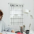 HIABIO Reusable Calendar Whiteboard Weekly Planner Acrylic Dry Erase HIABIO Reusable Calendar Whiteboard Weekly Planner Acrylic Dry Erase