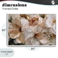 thumbnail image 4 of Stupell Industries Contemporary Pink Brushstroke Petals White Framed Giclee Art, 30 x 20, by Jacky Ngan, 4 of 8