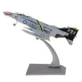 thumbnail image 2 of F- Avión militar 1/100 - Modelo de exhibición de avión de en soporte - gar, estantería, decoraciones de es Zulema Avión de combate americano del aeroplano, 2 of 8