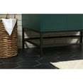 thumbnail image 5 of Elegant Decor Eugene 36" Aluminum MDF Single Bathroom Vanity in Green, 5 of 8