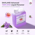 thumbnail image 2 of Líquido Monómero para Uñas Acrílicas SAVILAND con Aroma a Durazno 240 ml, 2 of 7