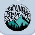 thumbnail image 4 of Inktastic Gatlinburg, Tennessee- Mountains Boys or Girls Baby Bib, 4 of 4