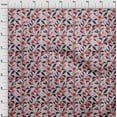 thumbnail image 4 of oneOone Velvet Red Fabric Floral Sewing Craft Projects Fabric Prints By Yard 58 Inch Wide, 4 of 4