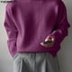 thumbnail image 2 of INCERUN Tops 2024 estilo coreano nuevo para hombre diseño simple de cuello redondo jersey otoño invierno venta caliente suéteres de manga larga para hombre S-5XL, 2 of 5