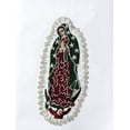 thumbnail image 2 of Satin Embroidered Christening Baptism Stole Scarf Sash Lady of Guadalupe (5-7, Without Words), 2 of 2