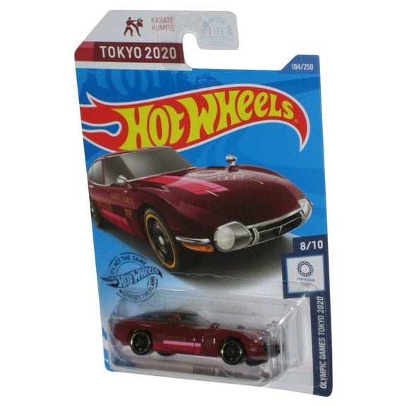 Hot Wheels Olympic Games Tokyo 2020 (2017) Red Toyota 2000 GT Car 184/250