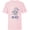 Soft Pink, variant on Disney Mickey Mouse Oh Boy Oh Boy Retro Vintage Lineart - Short Sleeve T-Shirt for Kids - Customized-White