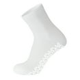 thumbnail image 6 of 3 Pairs of Non-Skid Diabetic Cotton Quarter Socks with Non Binding Top (White, Sock Size 10-13), 6 of 7