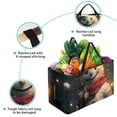 thumbnail image 3 of Snowman Large Foldable Oxford Cloth Toy Basket - Beach Bag, Shopping Bags, Laundry Basket, 3 of 7