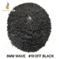 thumbnail image 2 of Lyricalhair Toupee for Men Fine Mono Mens Toupee Hairpieces Human Hair Replacement Systems Poly Coating around Man Hair Units 8"X11" 1B# OFF BLACK, 2 of 7