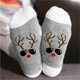 thumbnail image 1 of mfyjkho Calcetines navideños de mezcla de algodón con estampado de copas de vino tinto, ideales para hombre y mujer (paquete de 2), 1 of 3