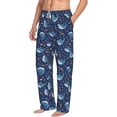 thumbnail image 2 of Balery Cartoon Sharks2 print Men's Pajama Pants,Ultra Lightweight Pjs,Lounge Pant-X-Large, 2 of 9