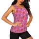 thumbnail image 2 of Fotbe Strawberry Floral Blusas Sin Mangas para Mujer – Estilo Casual, Corte Suelto, Slim-Fit, Cuello Redondo Deportivo, Tops de Verano para Gimnasio y Yoga-X-Large, 2 of 7