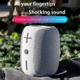 thumbnail image 2 of MOVER X8 Altavoz portátil inalámbrico con Bluetooth, columna impermeable, sonido HIFI sin pérdida, calidad de sonido, subwoofer estéreo, color blanco, 2 of 5