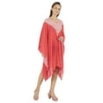 thumbnail image 4 of Moomaya Womens Summer Beachwear&nbsp;Party&nbsp;Kimono&nbsp;Kaftan&nbsp;Printed&nbsp;Caftan Gown Maxi Dress, 4 of 7