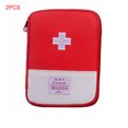 thumbnail image 1 of 2 Pieces Medical Bag Emergency Survival First Aid Kit . Bag Home Travel Camping, 1 of 9