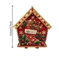 thumbnail image 3 of Wooden House Christmas Pearl Painting DIY Kit,Diamond Art Set, Tabletop Holiday Ornament, Handmade Craft Gift for Adults Teens Family, 3 of 6