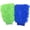 Green/Blue, variant on House Cleaning and Car Wash Mitts, Home Dusting Microfiber Gloves, Washing Clean Polish Faster (2-Pack, Blue)