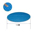 thumbnail image 1 of Cubierta de piscina solar redonda Cubierta de protección de piscina solar Calentamiento de estanque Película de aislamiento térmico para jardín al aire libre para piscina 152 cm ZefeiWu 8390606366795, 1 of 1