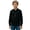 Black, variant on Boys Shirt Button Up Long Sleeve Dress Shirts Lightweight Tees Tops With Pocket for Everyday Casual Schoolwear, 5-6 Years, White