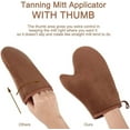 thumbnail image 4 of Self Tanner Mitt Kit, Tanning Mitt Applicator, Tan Gloves, Back Applicator, Exfoliating Mitt, Mini Self Tan Mitt, Set of 4 Pcs Sunless Tanning Mitts Set, 4 of 6